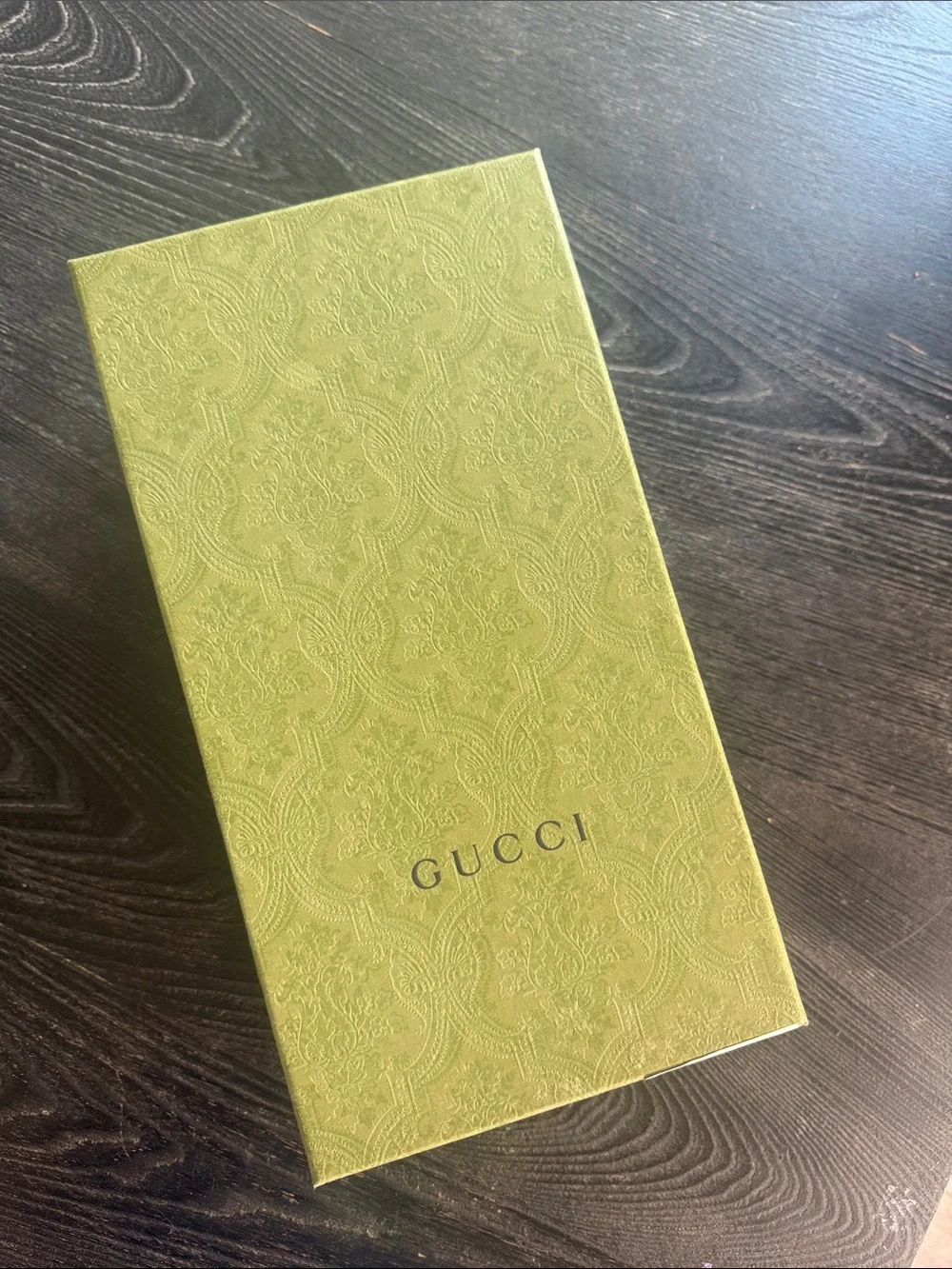 Gucci Olive Green Shoe Box